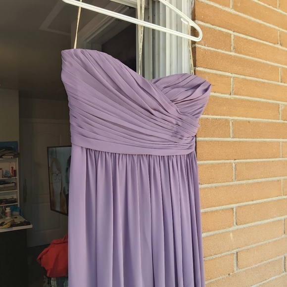 Monique Lhuillier Bridesmaid Dress - lilac - Picture 2 of 6